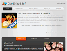 Tablet Screenshot of goodmoodsoft.com